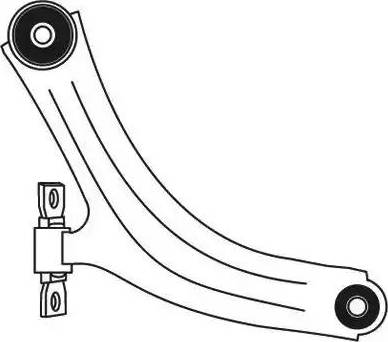 FRAP 4084 - Neatkarīgās balstiekārtas svira, Riteņa piekare www.autospares.lv