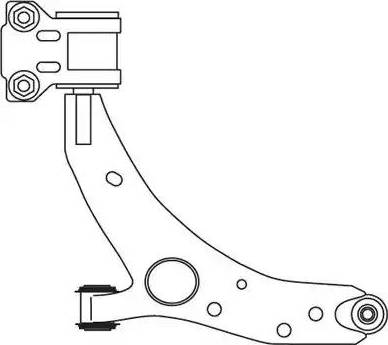 FRAP 4189 - Рычаг подвески колеса www.autospares.lv