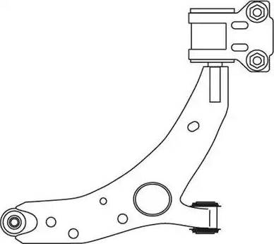 FRAP 4188 - Рычаг подвески колеса www.autospares.lv