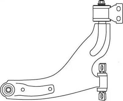 FRAP 4127 - Neatkarīgās balstiekārtas svira, Riteņa piekare autospares.lv