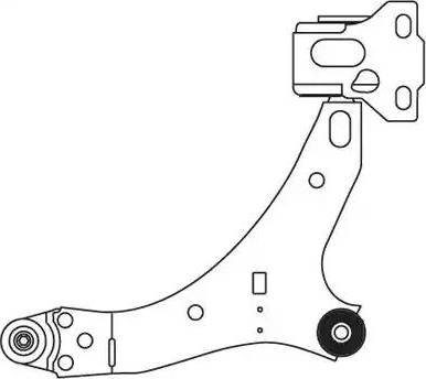 FRAP 4171 - Neatkarīgās balstiekārtas svira, Riteņa piekare autospares.lv