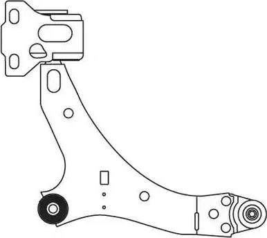 FRAP 4172 - Neatkarīgās balstiekārtas svira, Riteņa piekare www.autospares.lv