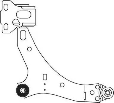 FRAP 4228 - Neatkarīgās balstiekārtas svira, Riteņa piekare www.autospares.lv