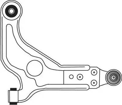 FRAP 1636 - Track Control Arm www.autospares.lv