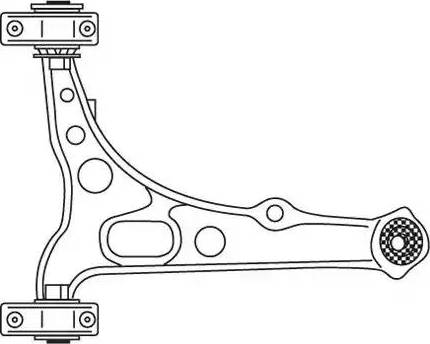 FRAP 1718 - Neatkarīgās balstiekārtas svira, Riteņa piekare www.autospares.lv