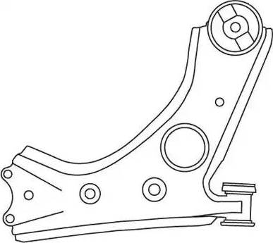 FRAP 3986 - Neatkarīgās balstiekārtas svira, Riteņa piekare www.autospares.lv