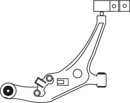 FRAP 3459 - Neatkarīgās balstiekārtas svira, Riteņa piekare autospares.lv