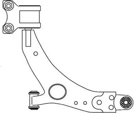 FRAP 3865 - Рычаг подвески колеса www.autospares.lv