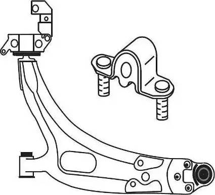 FRAP 3880 - Track Control Arm www.autospares.lv