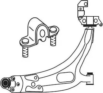 FRAP 3879 - Neatkarīgās balstiekārtas svira, Riteņa piekare autospares.lv