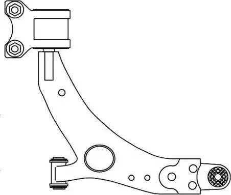 FRAP 2663 - Neatkarīgās balstiekārtas svira, Riteņa piekare www.autospares.lv