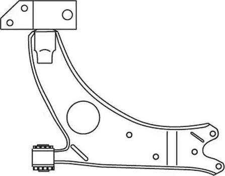 FRAP 4010 - Neatkarīgās balstiekārtas svira, Riteņa piekare www.autospares.lv