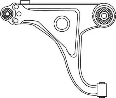 FRAP 2254 - Neatkarīgās balstiekārtas svira, Riteņa piekare autospares.lv