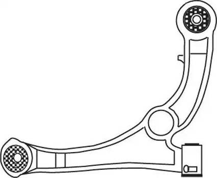 FRAP 2262 - Neatkarīgās balstiekārtas svira, Riteņa piekare www.autospares.lv