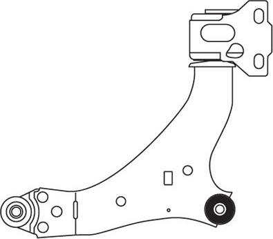 FRAP F4223 - Neatkarīgās balstiekārtas svira, Riteņa piekare autospares.lv