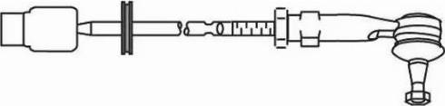 FRAP T/339 - Aksiālais šarnīrs, Stūres šķērsstiepnis www.autospares.lv