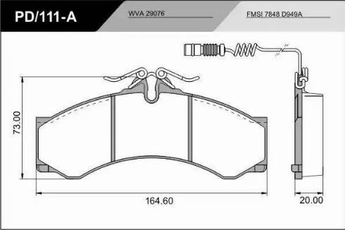 Ferodo FSL1879 - Тормозные колодки, дисковые, комплект www.autospares.lv