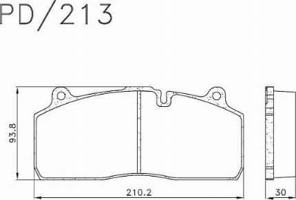 Textar 29244 - Brake Pad Set, disc brake www.autospares.lv