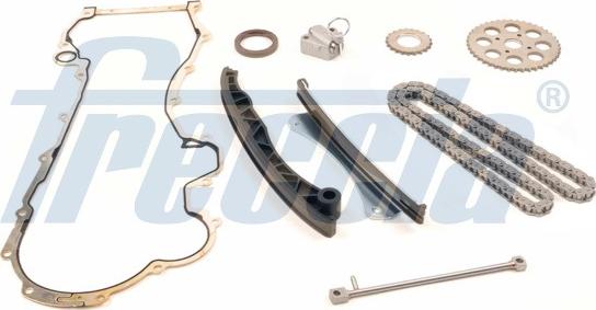 Freccia TK08-1045 - Комплект цепи привода распредвала www.autospares.lv