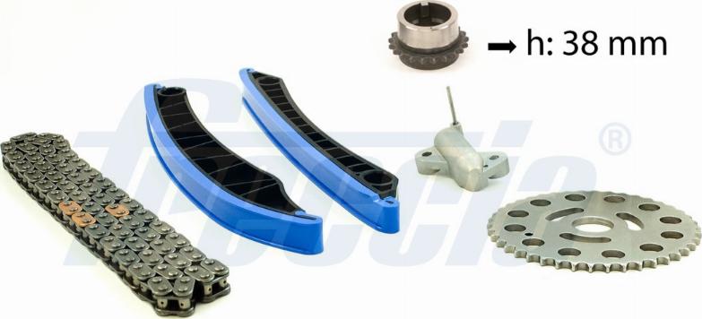 Freccia TK08-1176 - Timing Chain Kit www.autospares.lv