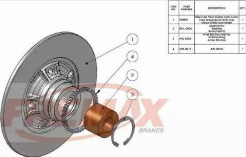 FREMAX BD-4901 - Bremžu diski autospares.lv