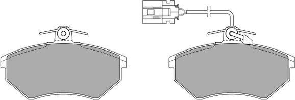 FREMAX FBP-0953 - Тормозные колодки, дисковые, комплект www.autospares.lv