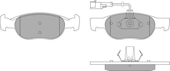 FREMAX FBP-0969 - Brake Pad Set, disc brake www.autospares.lv