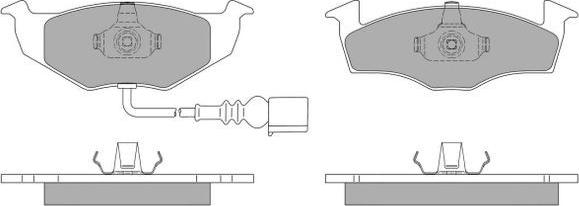 FREMAX FBP-0985-01 - Тормозные колодки, дисковые, комплект www.autospares.lv