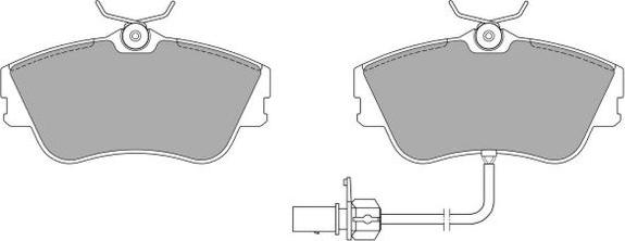 FREMAX FBP-0938-01 - Bremžu uzliku kompl., Disku bremzes autospares.lv