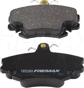 FREMAX FBP-0920 - Bremžu uzliku kompl., Disku bremzes autospares.lv