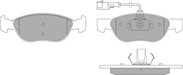 FREMAX FBP-0971-01 - Bremžu uzliku kompl., Disku bremzes www.autospares.lv