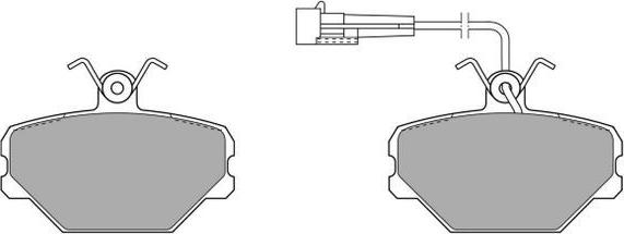 FREMAX FBP-0596 - Bremžu uzliku kompl., Disku bremzes www.autospares.lv