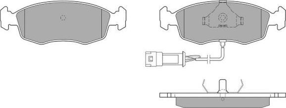 FREMAX FBP-0527 - Тормозные колодки, дисковые, комплект www.autospares.lv