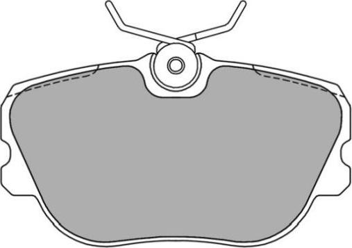 Magneti Marelli 363700205029 - Brake Pad Set, disc brake www.autospares.lv