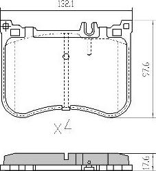 FREMAX FBP-0015 - Bremžu uzliku kompl., Disku bremzes www.autospares.lv