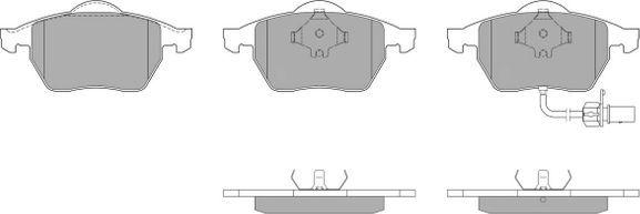 FREMAX FBP-0868 - Brake Pad Set, disc brake www.autospares.lv