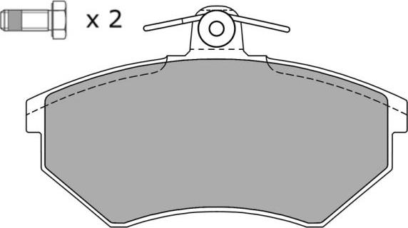 FREMAX FBP-0810-01 - Тормозные колодки, дисковые, комплект www.autospares.lv