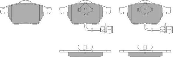 FREMAX FBP-0872 - Brake Pad Set, disc brake www.autospares.lv