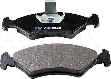 FREMAX FBP-0351 - Bremžu uzliku kompl., Disku bremzes www.autospares.lv