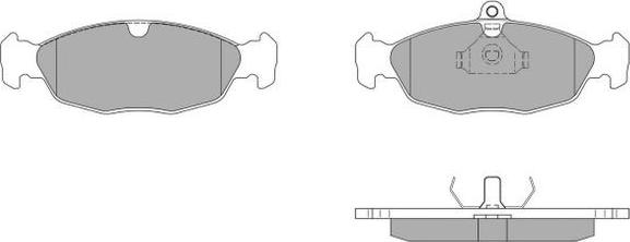 FREMAX FBP-0758 - Brake Pad Set, disc brake www.autospares.lv