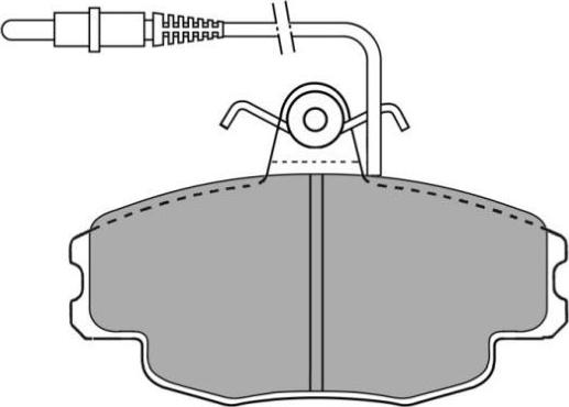 FREMAX FBP-0762 - Тормозные колодки, дисковые, комплект www.autospares.lv