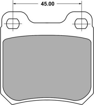 FREMAX FBP-0717-01 - Brake Pad Set, disc brake www.autospares.lv