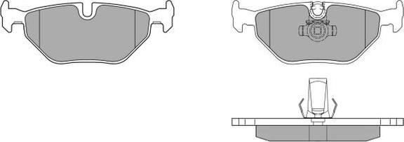 FREMAX FBP-0733-01 - Brake Pad Set, disc brake www.autospares.lv