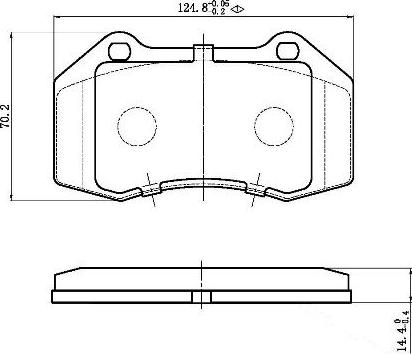 FREMAX FBP-1946 - Bremžu uzliku kompl., Disku bremzes www.autospares.lv