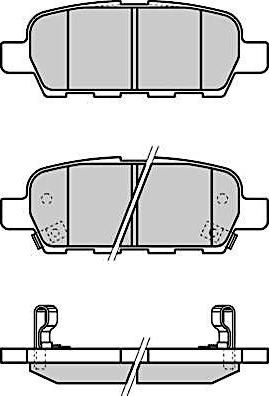 FREMAX FBP-1914 - Brake Pad Set, disc brake www.autospares.lv