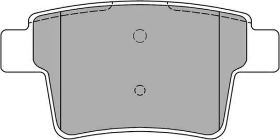 FREMAX FBP-1446 - Brake Pad Set, disc brake www.autospares.lv