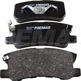 FREMAX FBP-1563 - Brake Pad Set, disc brake www.autospares.lv