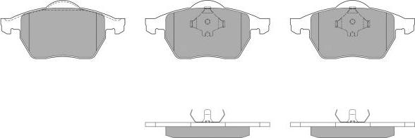 FREMAX FBP-1513 - Brake Pad Set, disc brake www.autospares.lv