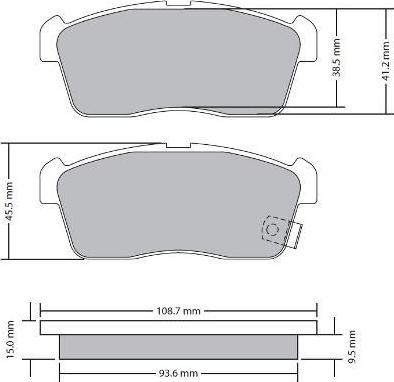 FREMAX FBP-1690 - Bremžu uzliku kompl., Disku bremzes www.autospares.lv