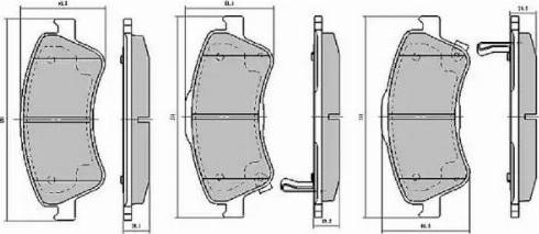 FREMAX FBP-1648 - Bremžu uzliku kompl., Disku bremzes www.autospares.lv